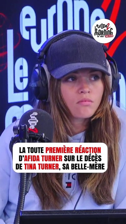 Disparition de Tina Turner - Avec émotion, Afida Turner rend pour la première fois hommage à sa belle-mère sur Europe 2: "C'est douloureux et triste" - VIDEO