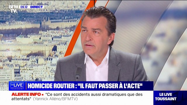 Yannick Alléno: Entendre dire que votre enfant est mort d'un acte involontaire, c'est insupportable