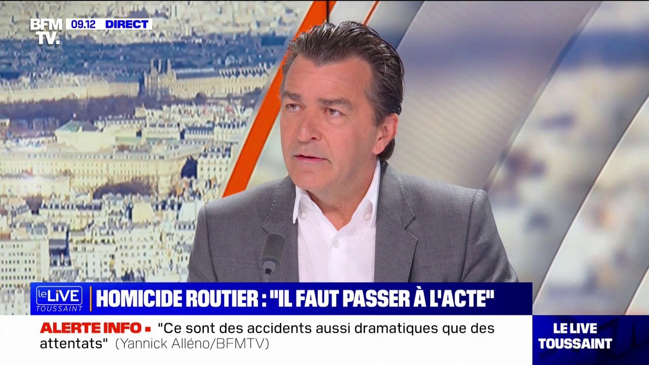 Yannick Alléno: "Entendre dire que votre enfant est mort d'un acte involontaire, c'est insupportable"