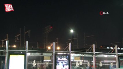 Söğütlüçeşme tren istasyonunda bir işçi elektrik akımına kapıldı