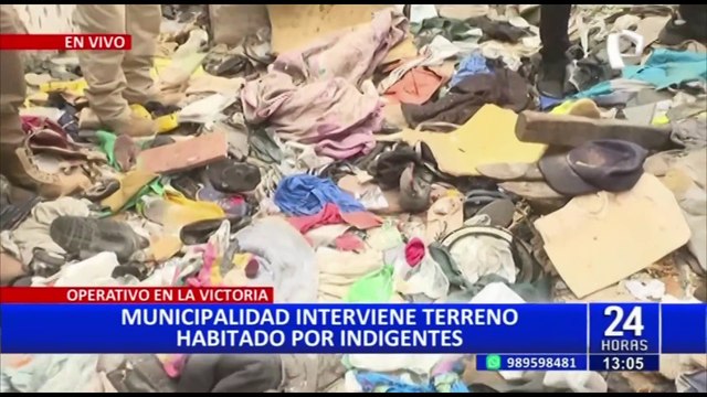 La Victoria: serenos del municipio intervienen “Guarida” de presuntos ladrones