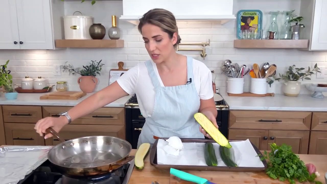 Thomas Keller's Viral Zucchini by Laura Vitale video Dailymotion