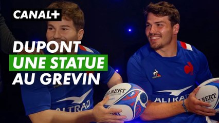 "C'est vraiment troublant !" Antoine Dupont a fait son entrée au musée Grévin