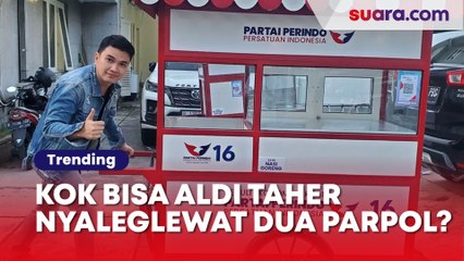 Kok Bisa Aldi Taher Nyaleg Lewat Dua Parpol? Dia Saja Bingung Sendiri