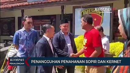 Sopir dan Kernet Bus Meluncur di Guci Dibebaskan dengan Penangguhan Penahanan