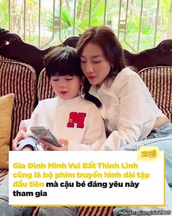 Bé Gia Nghĩa - “cậu cả”  đáng yêu trong Gia Đình Mình Vui Bất Thình Lình: 3 tuổi đã theo nghệ thuật, được NSND Lan Hương khen là bạn nhí ứng diễn tốt nhất | Điện Ảnh Net