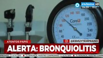 Alerta por el aumento en casos de bronquiolitis