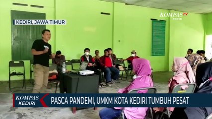 Pasca Pandemi, UMKM di Kota Kediri Tumbuh Hingga 21 Persen