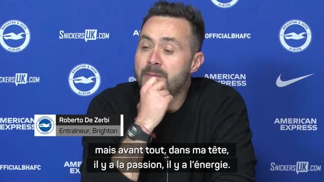 De Zerbi : Nous méritons de jouer l'Europa League