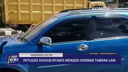 下载视频: Petugas Dishub Nyaris Jadi Korban Tabrak Lari Truk | POP NEWS