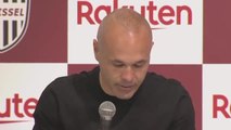 La emoción de Iniesta en su despedida del Vissel Kobe