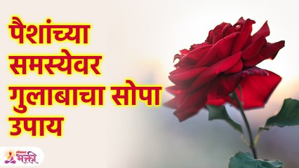 गुलाबाचे हे उपाय करून पाहिल्यास लक्ष्मीची कृपा होईल | Tips For Money | Lokmat Bhakti | KA3