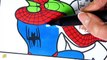 Hulk VS Spider-Man Coloring Pages - Hulk Strangles Spiderman Coloring - Coloring Pages