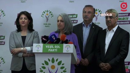 HDP Eş Genel Başkanları ile Yeşil Sol Parti Eş Sözcüleri; Açıklama Yapıyor #canlı