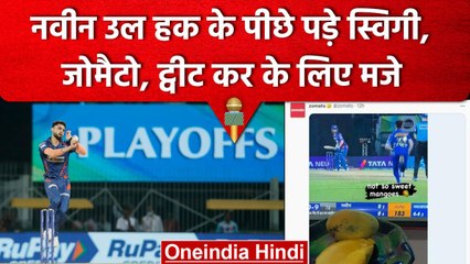 IPL 2023: Swiggy, Zomato ने भी लिए Naveen Ul Haq के मजे, Tweet कर कहा ये | वनइंडिया हिंदी
