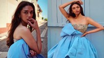 ADITI RAO HYDARI DAZZLES IN BLUE GOWN ON RETURN TO CANNES