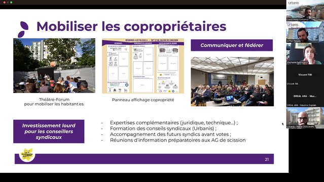 CRHH d'Auvergne-Rhône-Alpes : l'atelier copropriété du 29 mars 2023