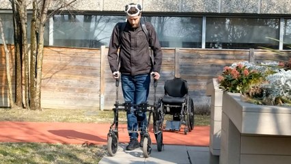 Paraplégique, il peut remarcher grâce… à la pensée