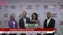 HDP ve Yeşil Sol Parti'nin ikinci turda tavrı değişmedi: Sandığa eksiksiz gideceğiz