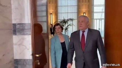 Tajani riceve Colonna: ? essenziale collaborare su crisi attuali
