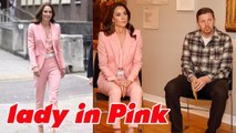 Kate Middleton stuns in Alexander McQueen pink suit on Foundling Museum visit