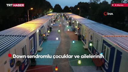 Down sendromlu çocukların yeni yaşam alanı: Artı bir sokağı