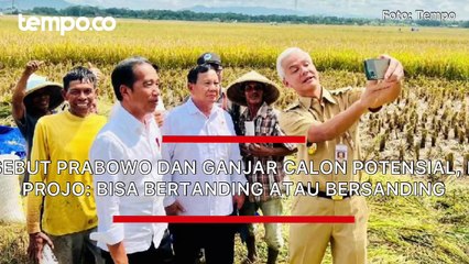 Sebut Prabowo dan Ganjar Calon Potensial, Projo: Bisa Bertanding atau Bersanding