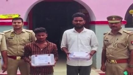 अयोध्या: अवैध तमंचे और जिंदा कारतूस के साथ दो आरोपी गिरफ्तार