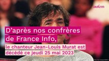 Mort de Jean-Louis Murat : le chanteur est décédé à 71 ans