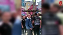 AKP'li Soylu Gazi Mahallesi'nde 'Hak hukuk adalet' sloganlarıyla karşılandı: Yurttaşlar yaka paça gözaltına alındı