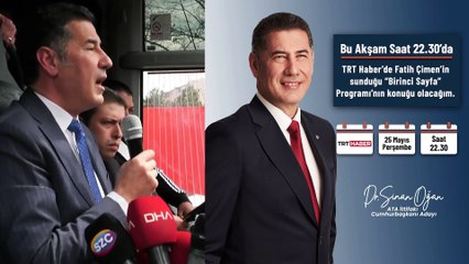 Sinan Oğan seçim öncesi protesto ettiği TRT'ye konuk oluyor