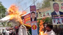 Video : 9 साल पहले किया था वादा, नहीं बना सके बुंदेलखंड राज्य, अब फूंका गया PM का पुतला