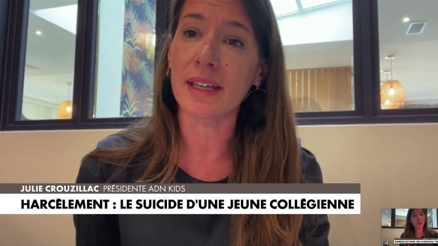Julie Crouzillac : «on peut penser que le processus du harcèlement débute d'une faiblesse, d'une particularité physique, d'un handicap, mais c’est parfois quelque chose de complètement irrationnel sur lequel les enfants vont se cristalliser»