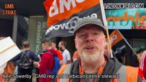 GMB workers strike at Tower of London, Barbican and other City of London Corporation facilities