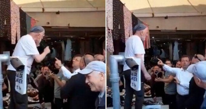 Ekrem İmamoğlu'na “PKK'lı” diyen şahıs polis tarafından gözaltına alındı