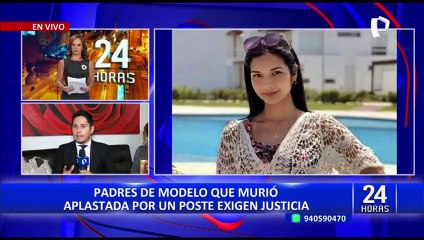 Cañete: denuncian que Fiscalía no investiga caso de modelo que murió aplastada por poste