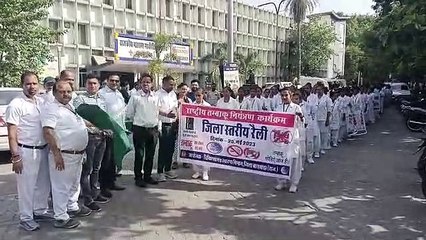 निकाली रैली, तंबाकू मुक्त राजस्थान का दिया संदेश