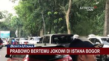 Jokowi Bertemu Prabowo di Istana Bogor secara Tertutup