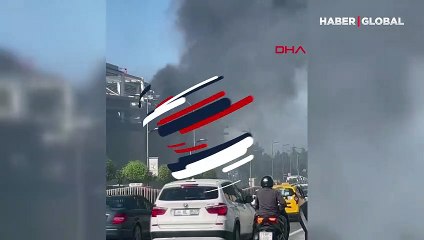 İstanbul'da AVM yangını! Çok sayıda ekip sevk edildi