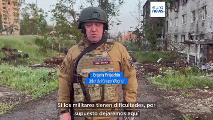 Download Video: Ucrania | Prigozhin anuncia la retirada de los mercenarios de Wagner de Bajmut