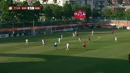 El golazo de Lamine Yamal con España sub 17