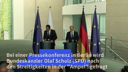 Scholz: FDP und Grüne sollen Heizungsstreit beilegen