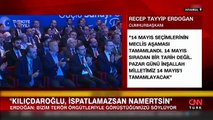 Cumhurbaşkanı Erdoğan'dan Kılıçdaroğlu'na hodri meydan: Terör örgütleriyle görüştüğümüzü söylüyor, ispatlamazsan namertsin