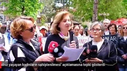 ÇYDD Eskişehir Şubesi HÜDA PAR'ın 'yalnız yaşayan kadınların sahiplenilmesi' açıklamasına tepki gösterdi