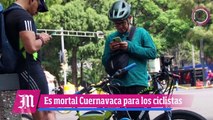 Demandan paz vial grupo de ciclistas