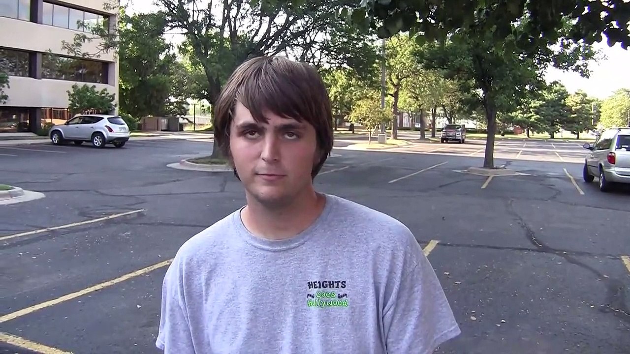 Marty has been homeless for two years. He is 19 now.