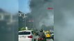 İstinye'de alışveriş merkezinde yangın