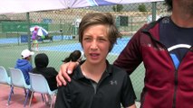 ŞIRNAK - 2. Uluslararası Cudi Cup Tenis Turnuvası'nın ikinci tur müsabakaları yapıldı