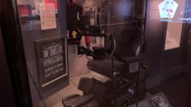 Stephen Hawking display opens at the Science and Industry Museum in Manchester