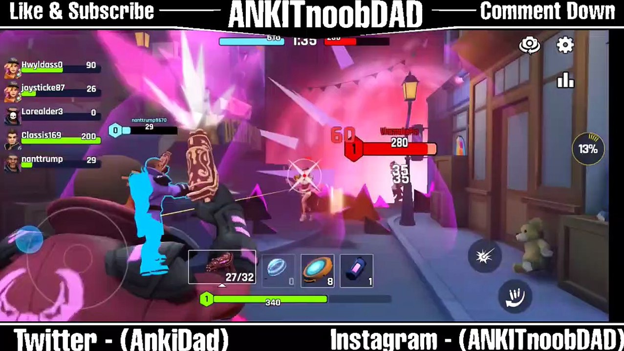 _THEY TRY TO TROLL ME_ HEROES OF WARLAND IOS ANDROID GAMEPLAY PVP SHOOTING A_HD